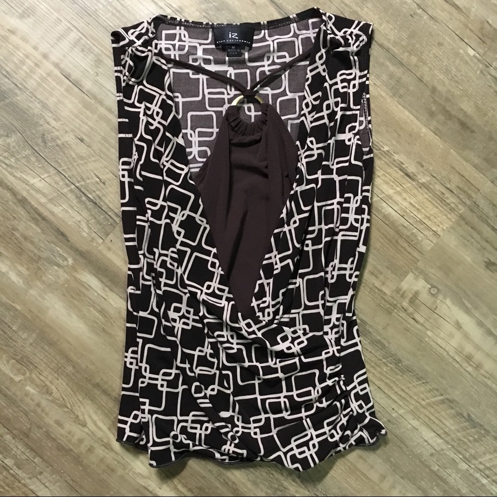Brown Blouse by IZ Byer